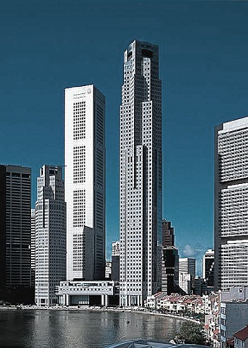 UOB Plaza was featured in the magazine, Beautiful architecture from around the world designed by Japanese architects.