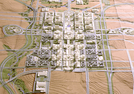 Central area of New Federal Capital City of Nigeria