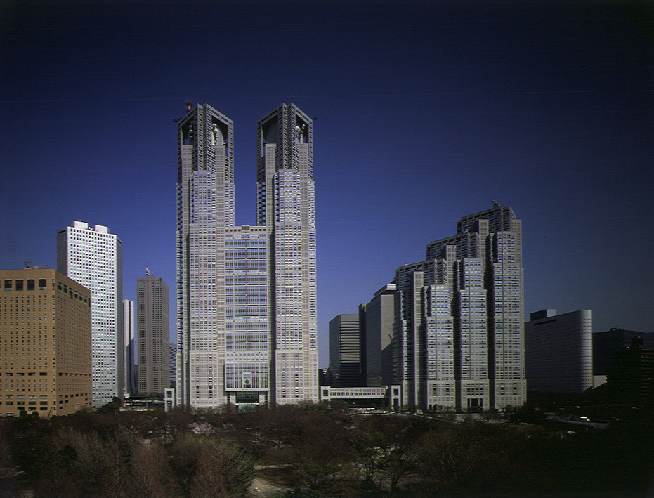 東京都庁舎 丹下都市建築設計